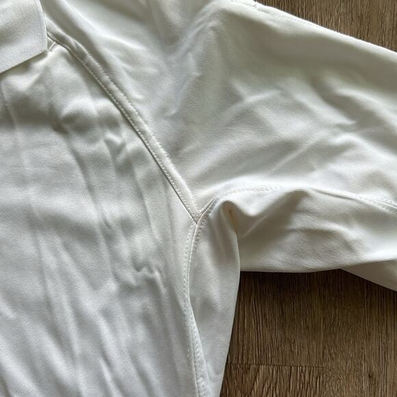 5.11 Tactical Jersey Short Sleeve Polo White Size Large Workwear - Picture 2 of 7